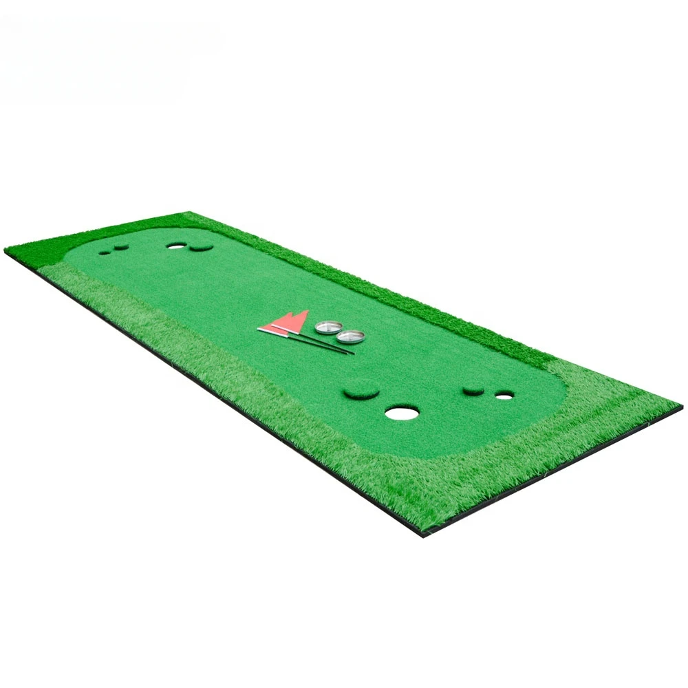 

Golf Putting Green Large Size Putting Practice Mat Artificial Grass Golf Putting Mat Golf Gift for Golfers