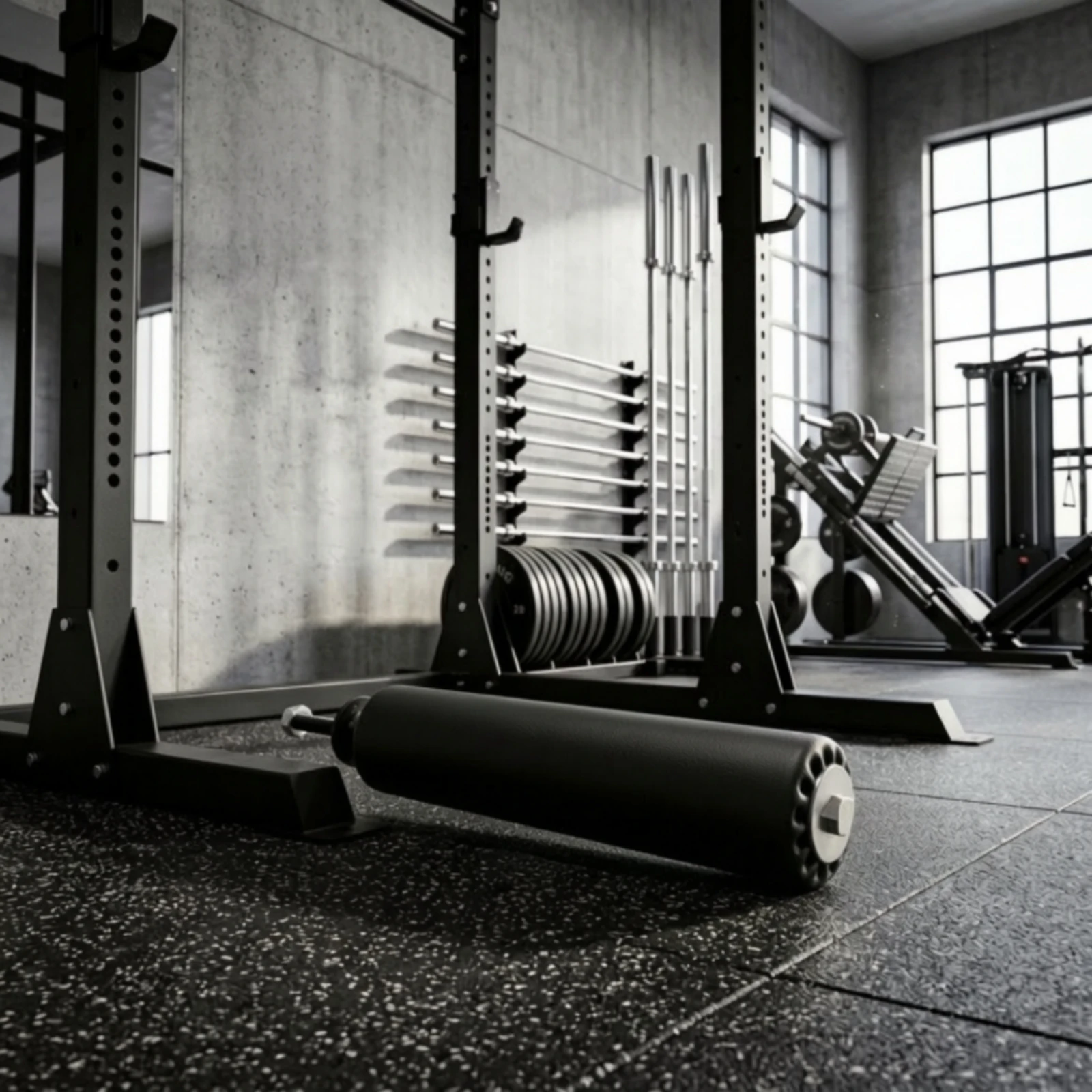 Split Squat Attachment Heavy-Duty Single Leg Squat Roller Gym Accessory Space-Saving Exercise Equipment Wear-Resistant