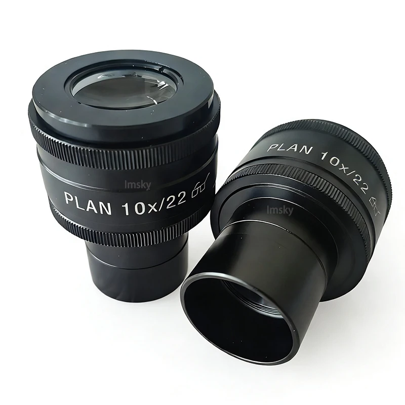 

Окуляр для стереомикроскопа PLAN 10X/22 с высоким вылетом объектива и широким полем зрения для тринокулярных/бинокулярных микроскопов Olympus