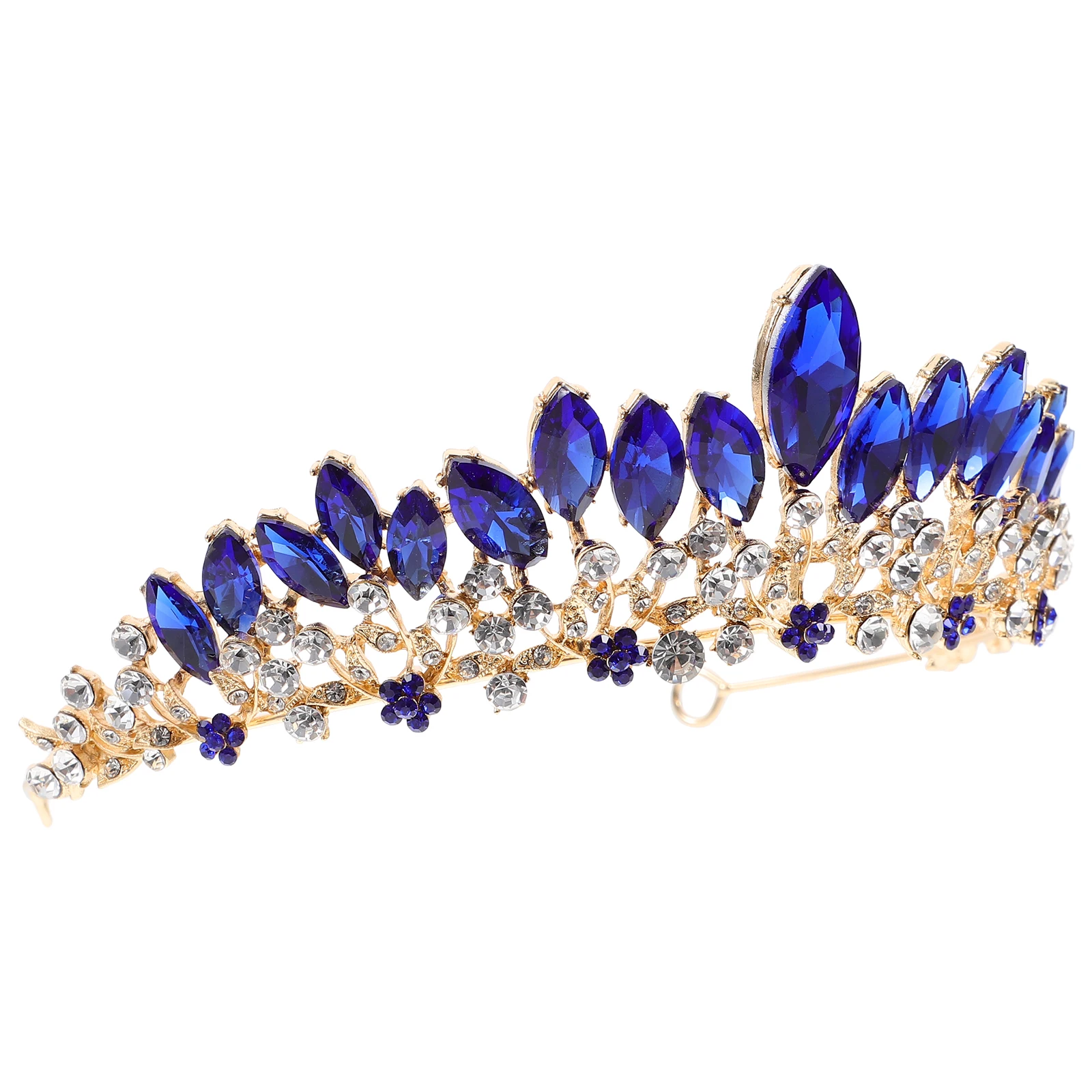 

Rhinestone Bridal Crown Wedding Tiara for Bride Sparkling Headpiece Hair Accessories Elegance Nobility Party Birthday Decoration