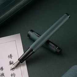 New Hero A219 All Metal Fountain Pen Fine EF/F Nib 0.38mm/0.5mm Fashion Ink Pen Luxury Pens Writing Office School Gift Pen