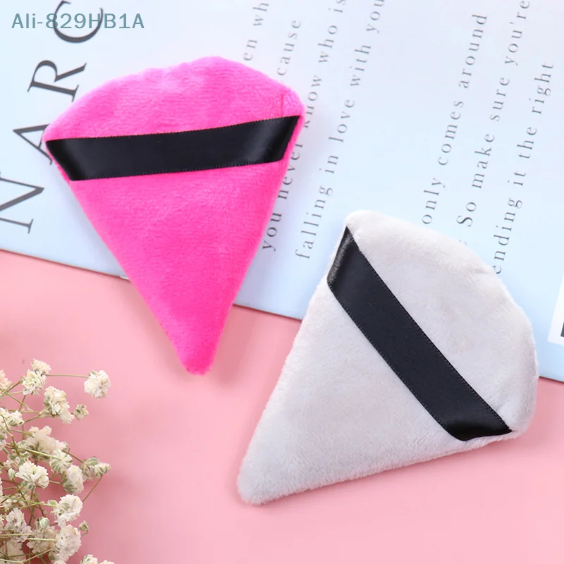 Dreieck Samt Kosmetik Puff Mini Beauty Schwamm nasse Foundation Make-up Puff Tool