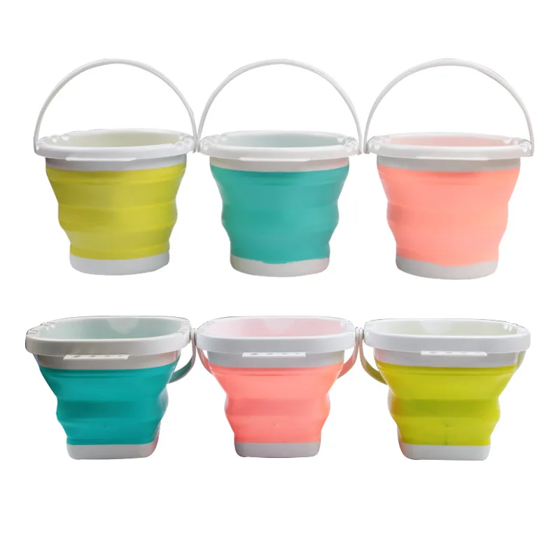 Paint Brush Washer Foldable Water Barrel Bucket Artist Cleaner Pot Tool