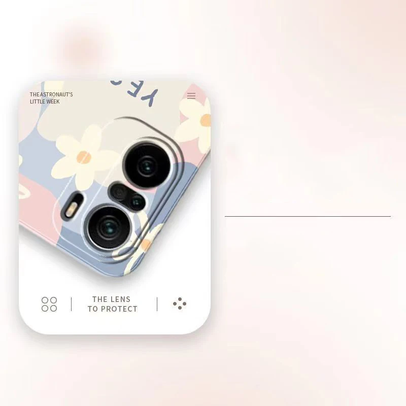 Flower Phone Case For Xiaomi Redmi Note 14 13 12 Pro Plus 5G 12S 12 11S 11 10S Redmi 12 13C Shockproof Matte Soft Silicone Cover