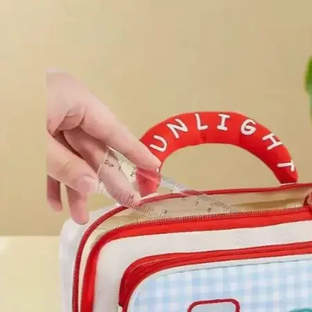 يده الدوبامين البيت حقيبة أقلام رصاص سعة كبيرة مستحضرات التجميل تخزين القرطاسية حقيبة التخزين الإبداعية المحمولة القلم مقلمة