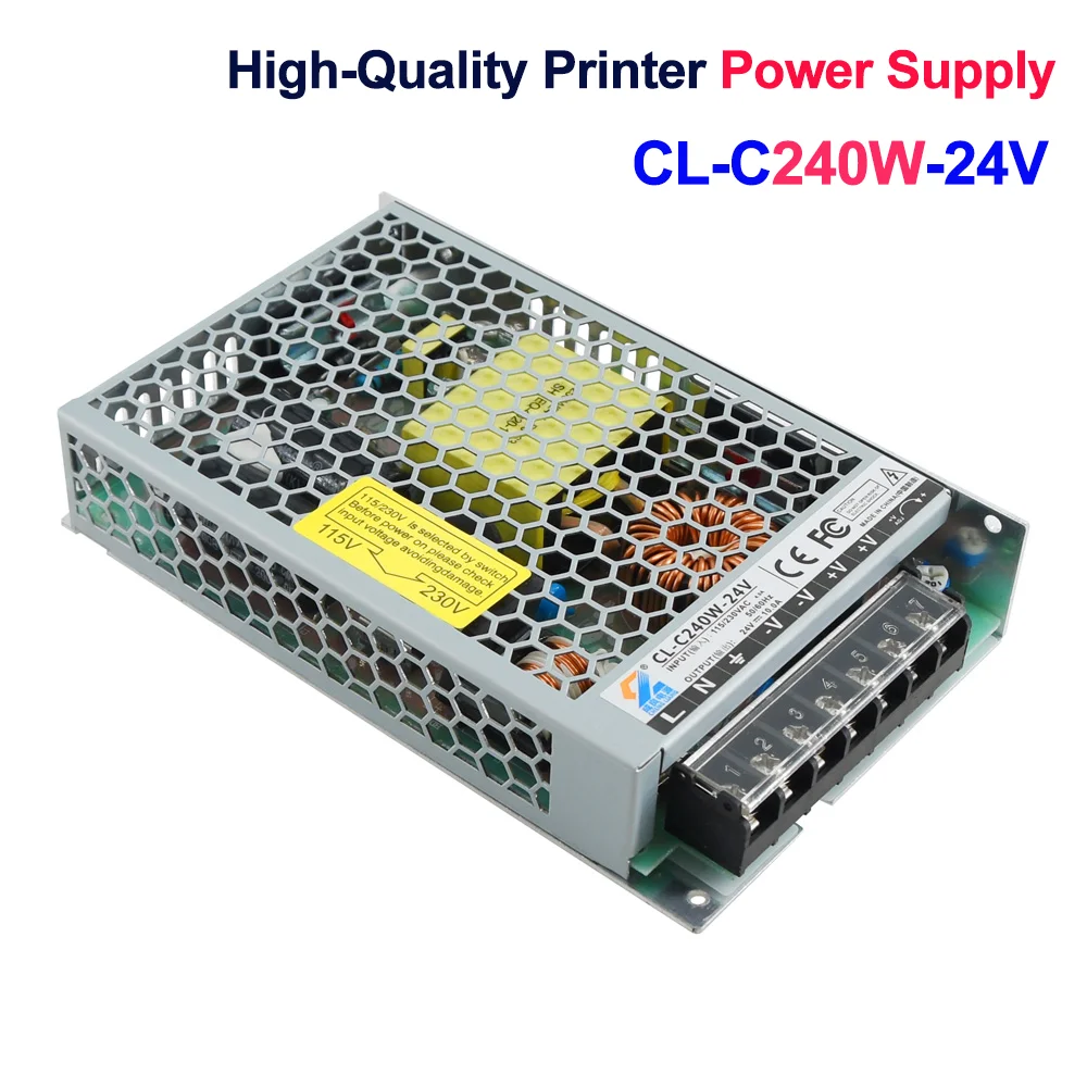 New DC 24V 10A 240W Power Source Switching Power Supply Led Driver AC110V 220V To DC24V for LED Strip Display Light Lamp Adapter