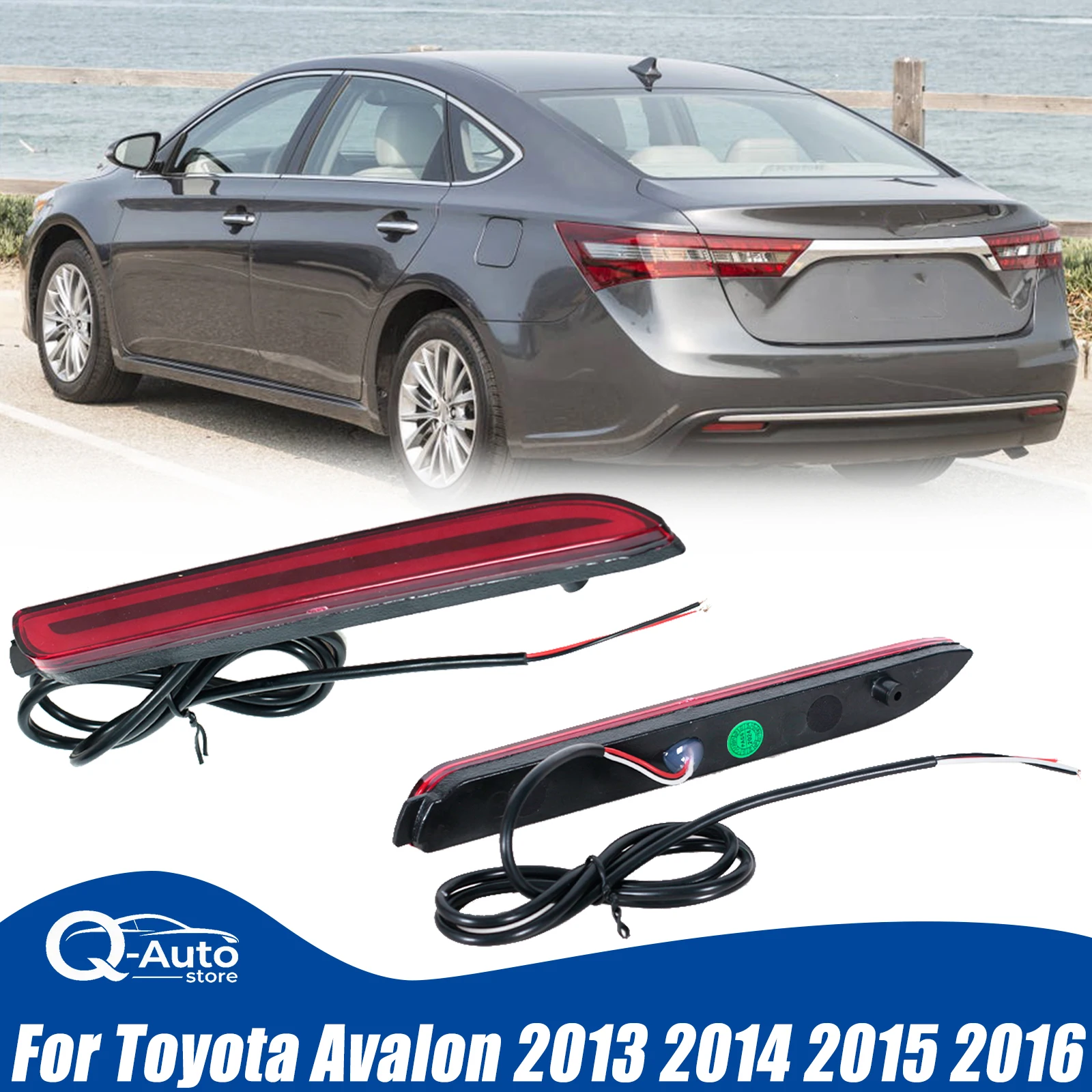 Car Rear Bumper Brake Light Stop Lamp For Toyota Camry Matrix Base Sienna Venza Avalon Driving Light Taillight Warning Light