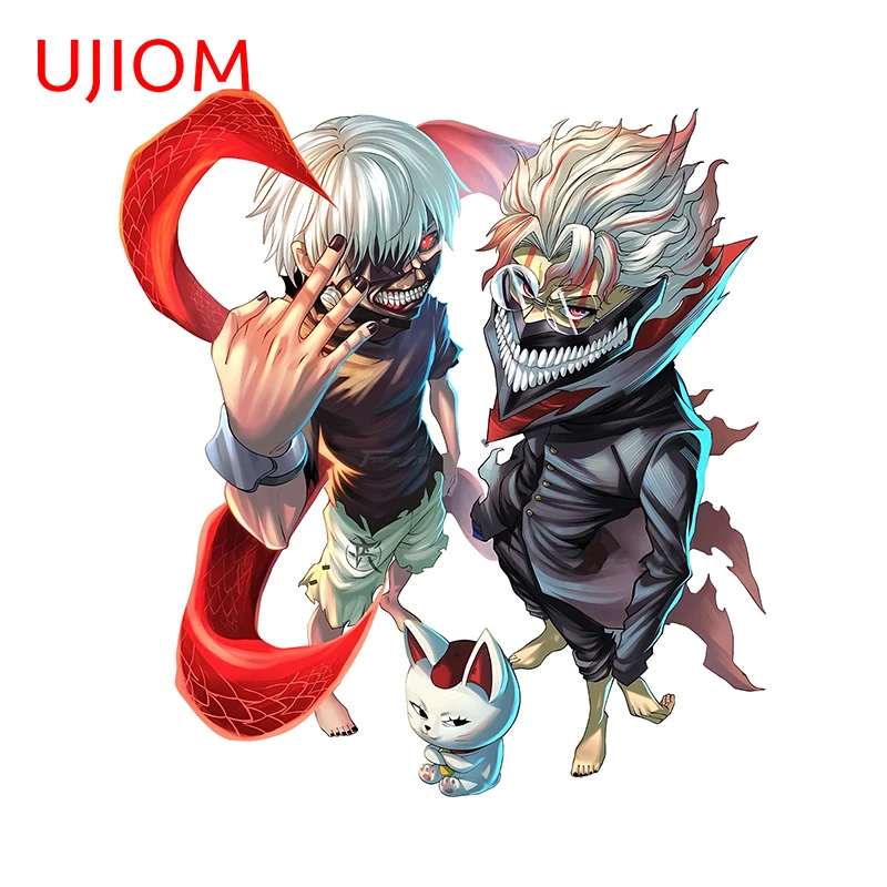 UJIOM For Cool Okarun Momo Midori Kaneki Wall Stickers Popular Anime Decals Great Waterproof Bedroom Wallpaper Decoration