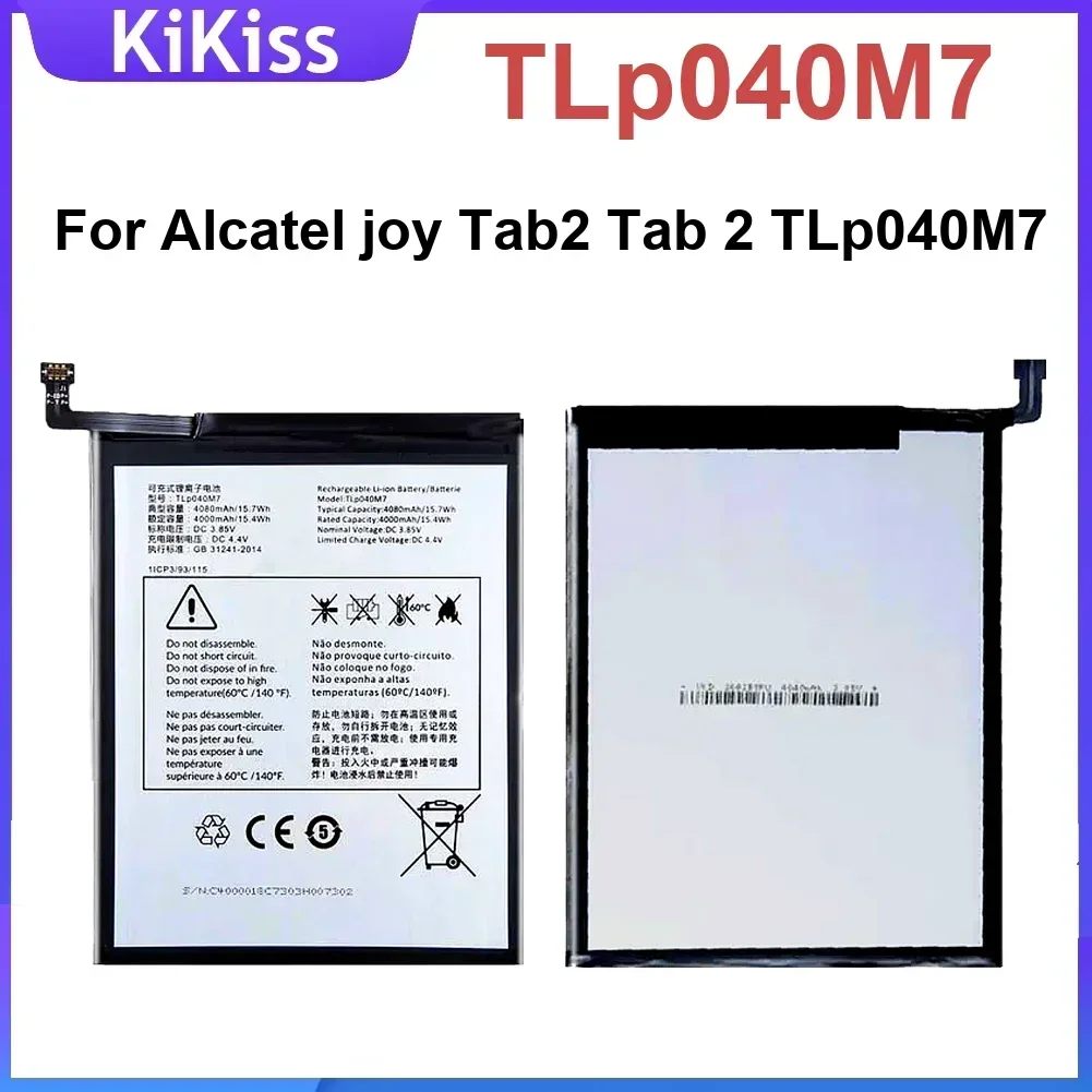 Eco-Friendly Tablet Battery For Alcatel joy Tab2 Tab 2 TLp040M7 NEW