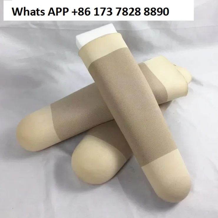 Gel sleeve prosthetic silicone sleeve residual limb thigh prosthesis calf prosthesis product image