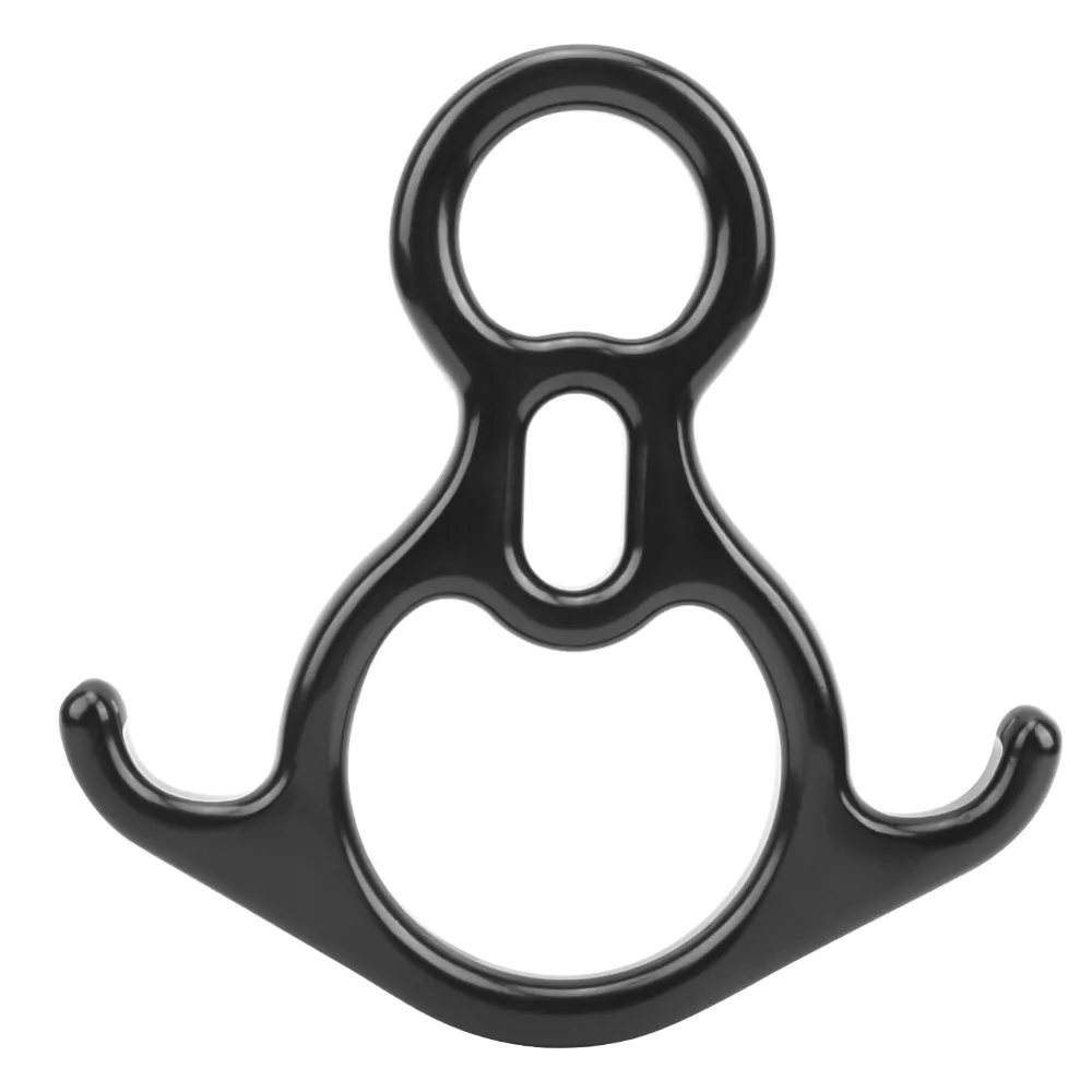 Aluminum Alloy Yoga 8 Loop Load Capacity 50kg Rescue Descender Brakedown Protector Brakedown Protector Equipment Supplies