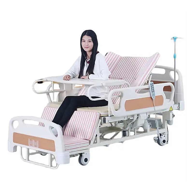 Flip Home Care Bed Multifunctional Medical Patient Care Bed 5 Function Elderly Electric Bed