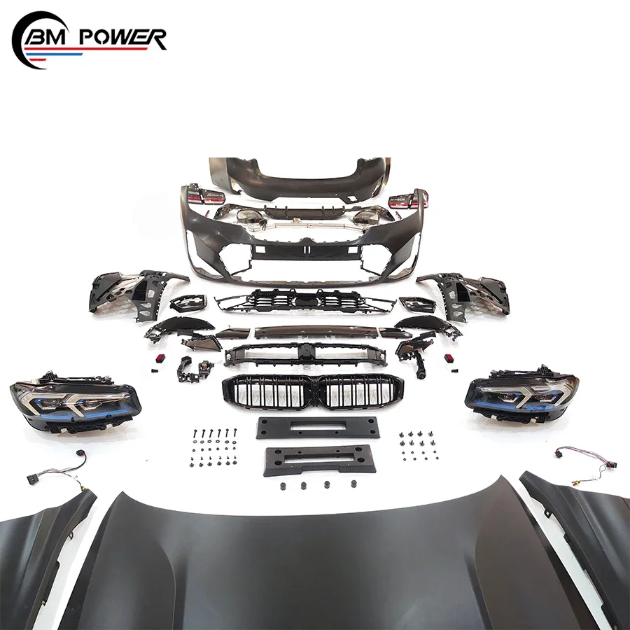 Auto Body Systems Car Bumpers Body Kit For F30 F35 Upgrade To G20 Lci 330LI 340LI Bodykit Conversion Kit