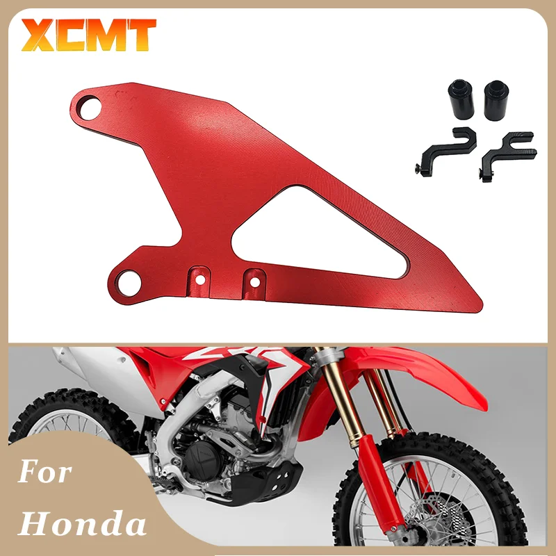 

Motocross Accessories CNC Front Chain Protector Sprocket Guards Cover For HONDA CRF250R CRF450R CRF 250R 450R 2009-2016 2017 MX