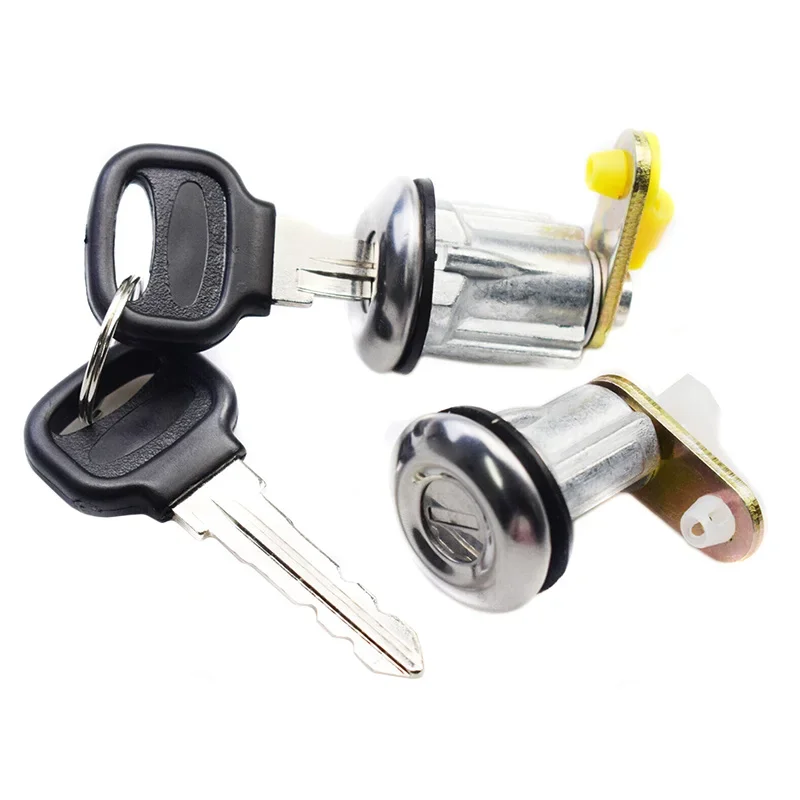1 Pair BE32-76-210 BE32-76-220 Left Right Door Lock with Keys Fit for Ford Festiva Mazda B1800 B2200 B2600 RX-2 RX-3 RX-4 RX-7