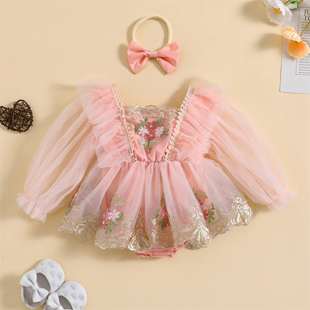 vestido-de-princesa-para-bebe-recien-nacida-manga-larga-falda-de-tul-con-mariposas-body-con-lazo-en-la-cabeza-ropa-de-bebe