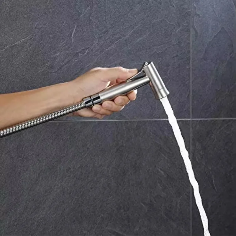 النيكل المصقول يده الحمام رذاذ بيديه المرحاض البخاخ بيديت البخاخ مجموعة