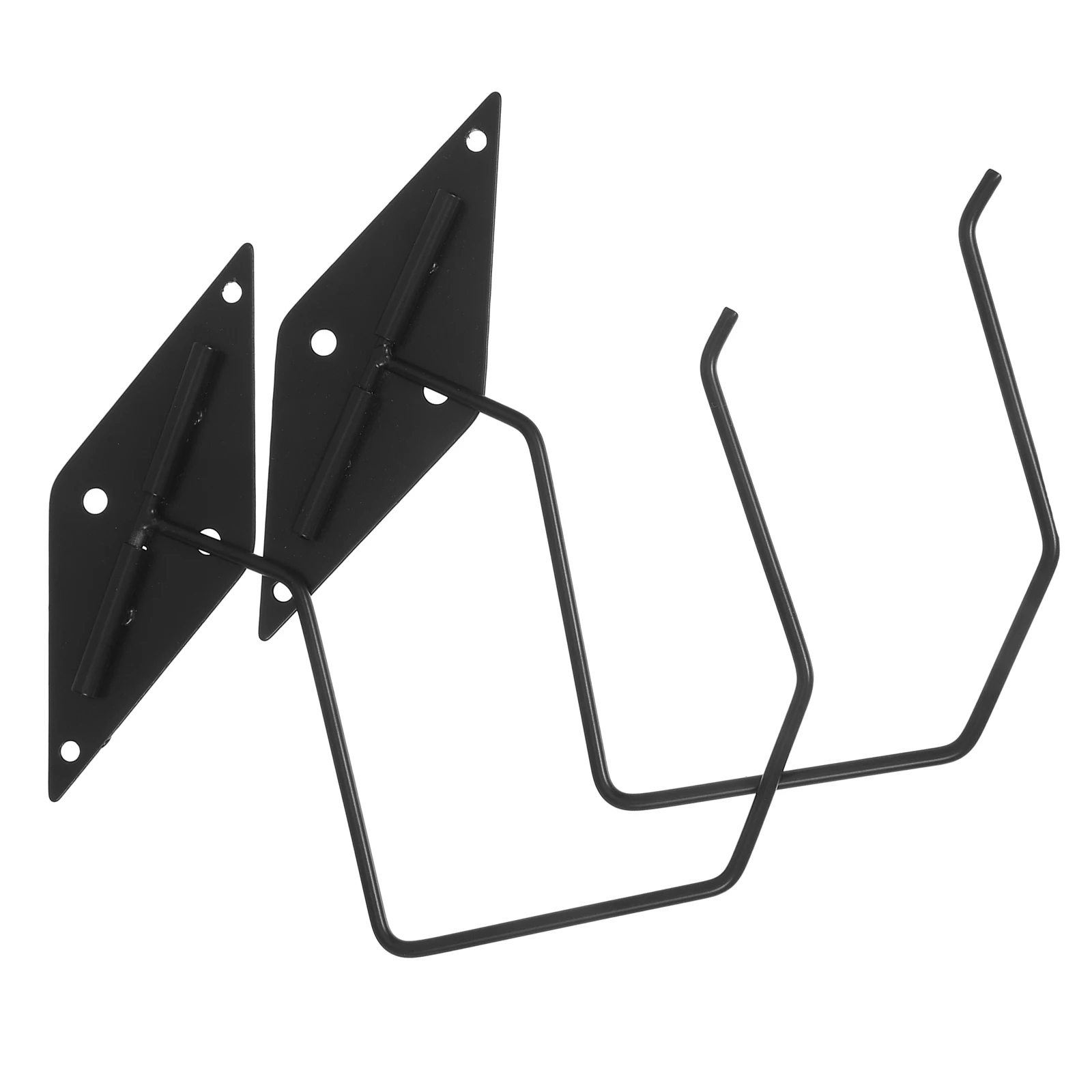 

2Pcs Under Cabinet Foldable Banana Hanger Adhesive Kitchen Utensil Hook Holder Multifunctional Space Saving Fruit Storage