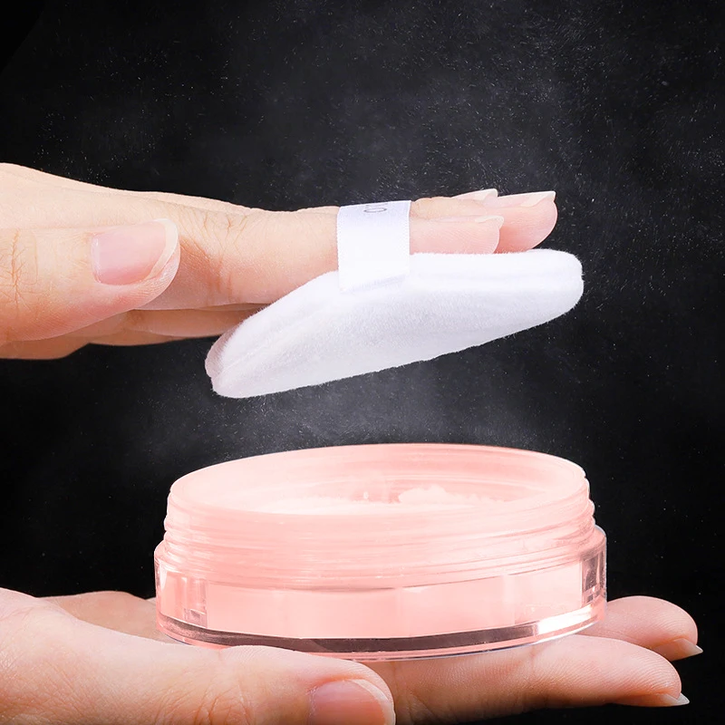 1 قطعة 8 جرام حاوية مسحوق سائبة فارغة محمولة مع غربال ومرآة – جرة المغربل الصديقة للسفر لتغليف مستحضرات التجميل #5