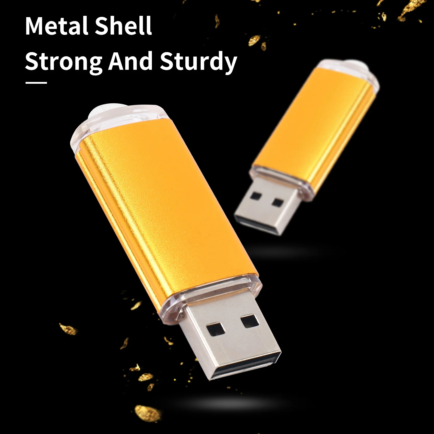 

A04RR 10 x 512MB Memory Stick USB Flash Drive USB Flash Drive USB 2.0 Gold