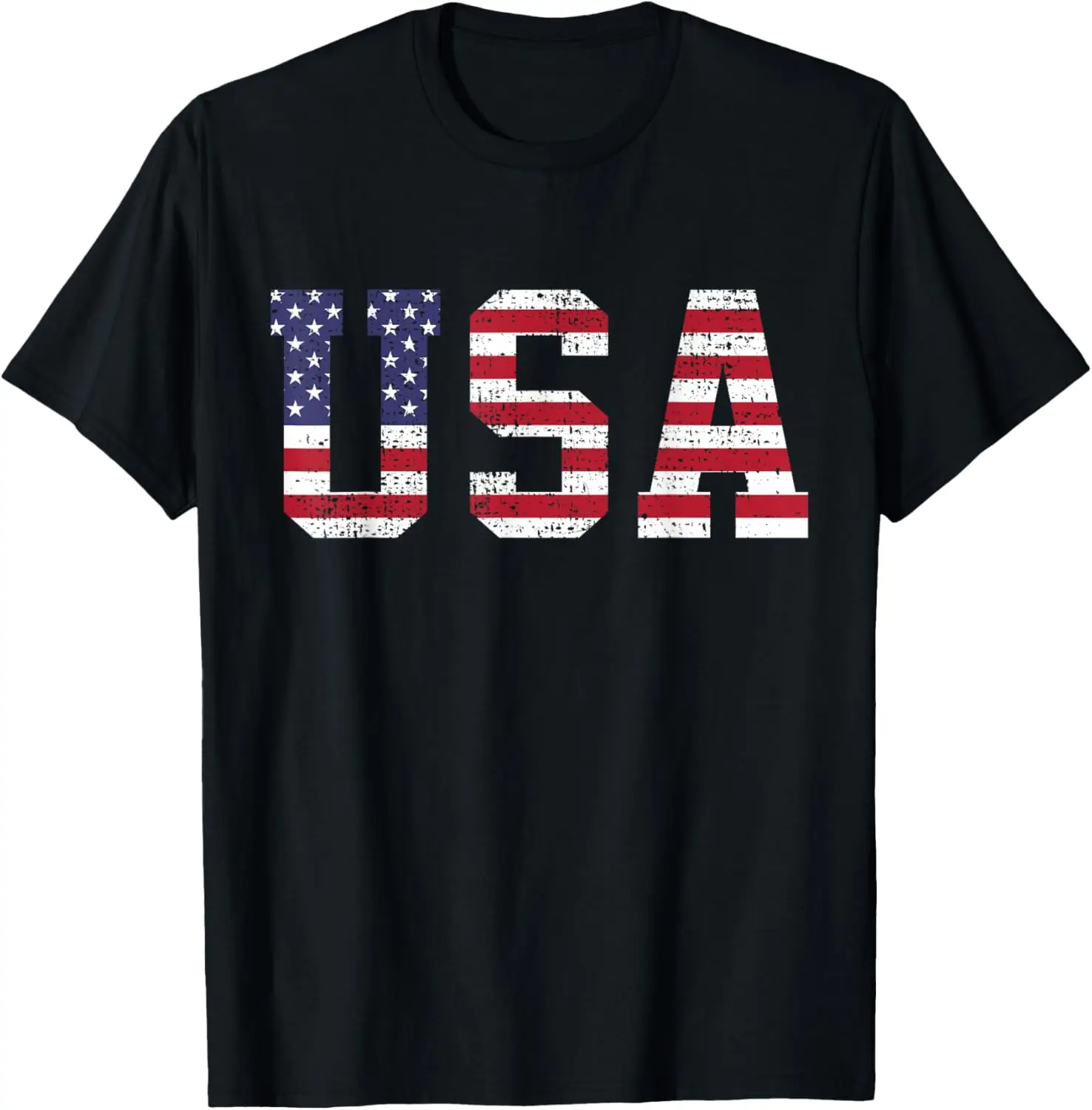 USA American Flag 4th Of July T-Shirt