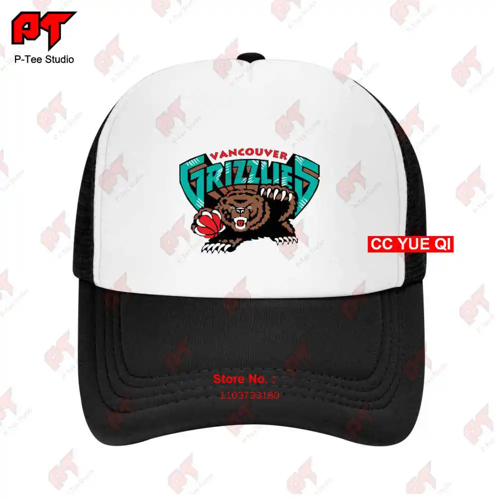 Vancouver Grizzlies Bear Baseball Caps Truck Cap D8AQ