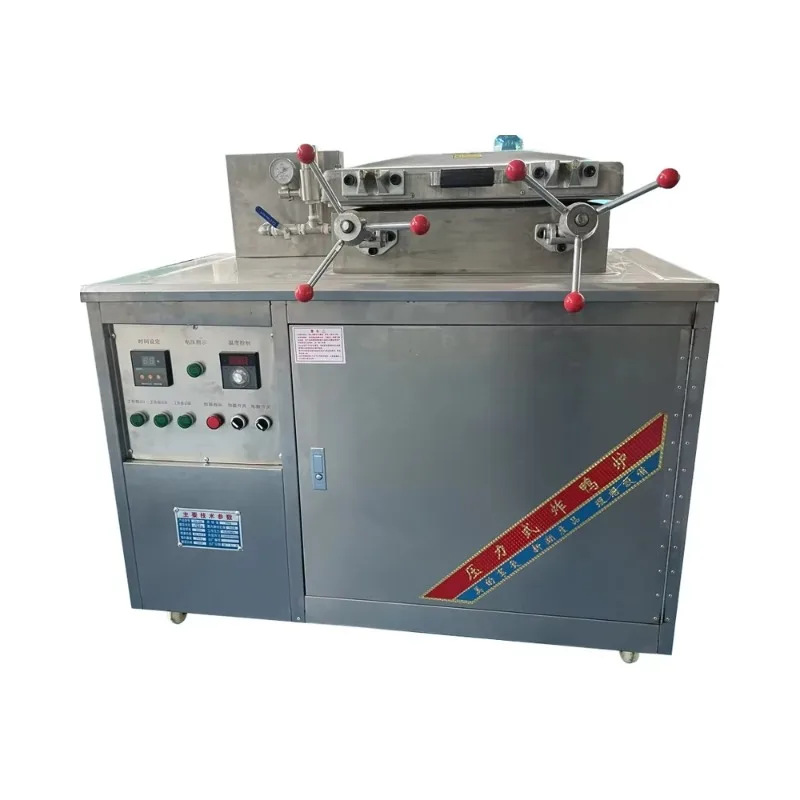 Commercial Large-capacity Gas Chicken Fryer with Automatic Exhaust, Oil Filtering, and Pressure Roasting/frying
