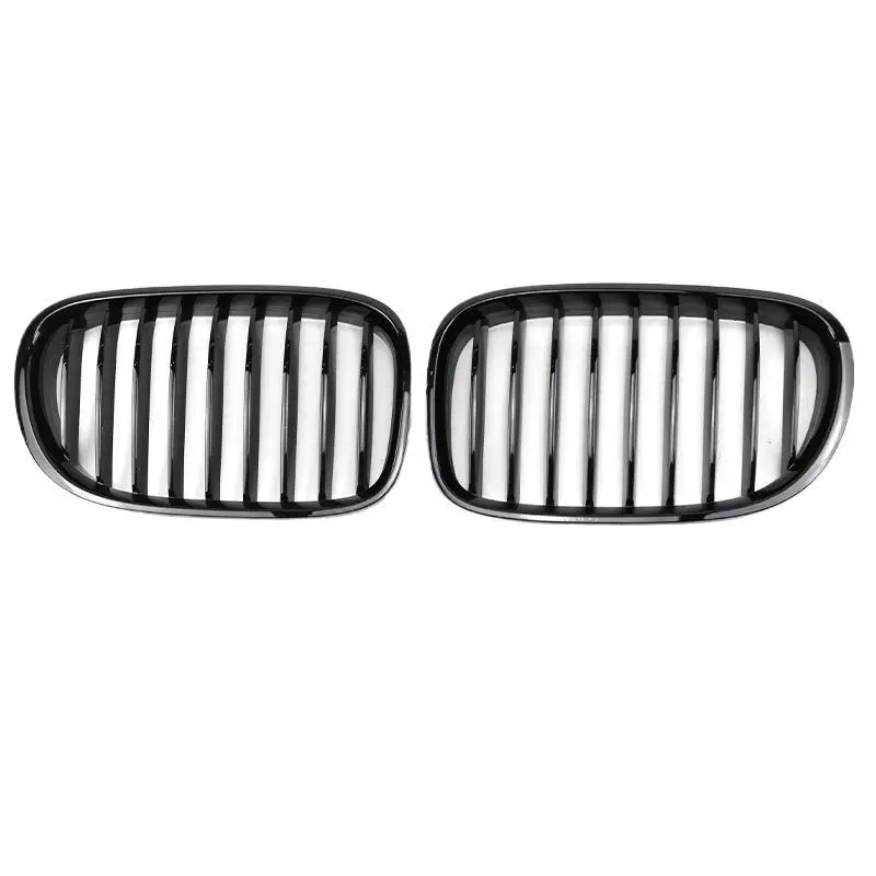 

Подходит для BMW 7 серии 2012-2014 F01F02F03, однолинейная ярко-черная средняя сетка, трехцветная передняя решетка с углеродным узором