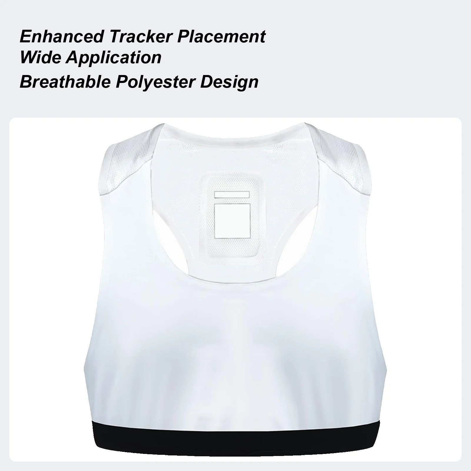 Soccer GPS Tracker Vests For Men Comfortable Tracking Vest For Hockey Sweat-wicking Outdoor Sport Supplies For Teens Girls Boys