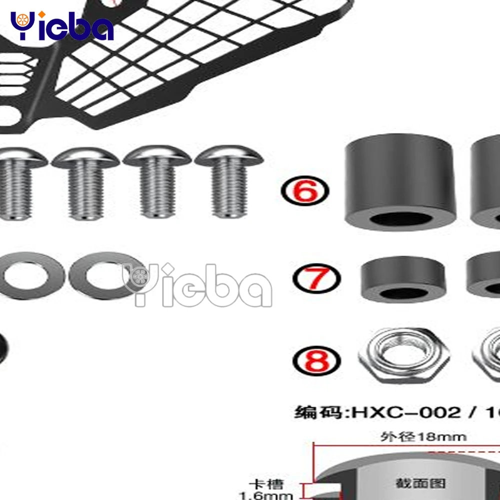 

For CFMOTO CF MOTO Accessories 400NK 650NK NK400 NK650 2013~2015 Motorcycle Radiator Grille Guard Cover Protector NK 400 650 nk