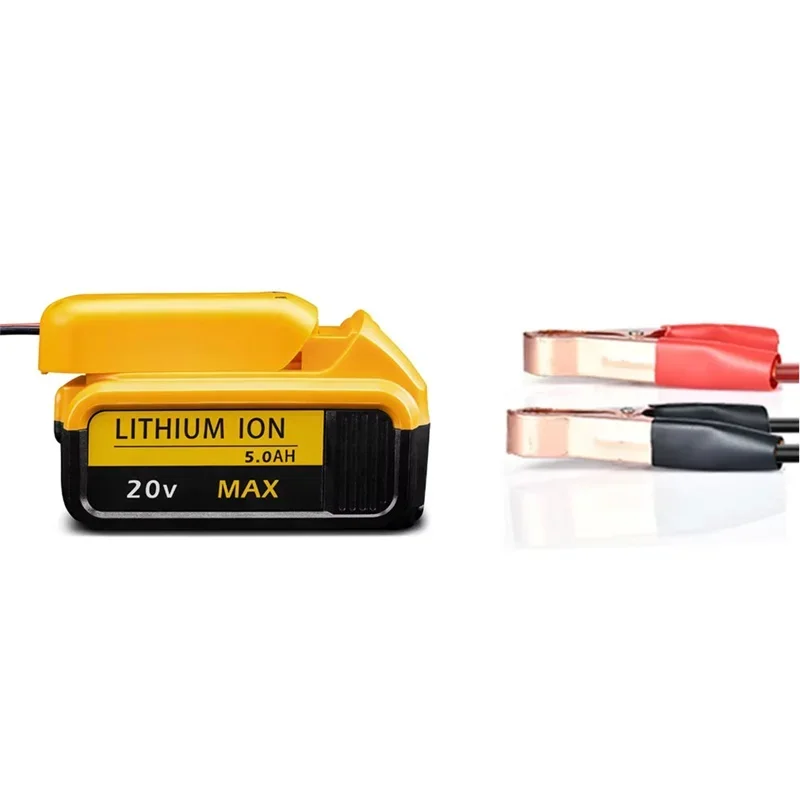 Car Jump Starter Car Booster for Dewalt 18V 20V Battery DCB203 DCB230 Emergency Booster Starting Device Jump Start Tool