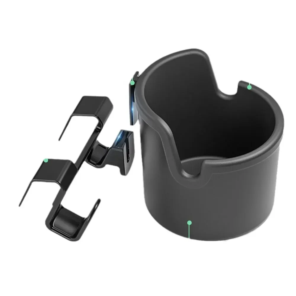 ل تسلا نموذج Y 2020-2024 صندوق القفازات حامل الكأس صندوق القفازات هوك حامل هاتف الخليوي لوحة أدوات السيارة #6