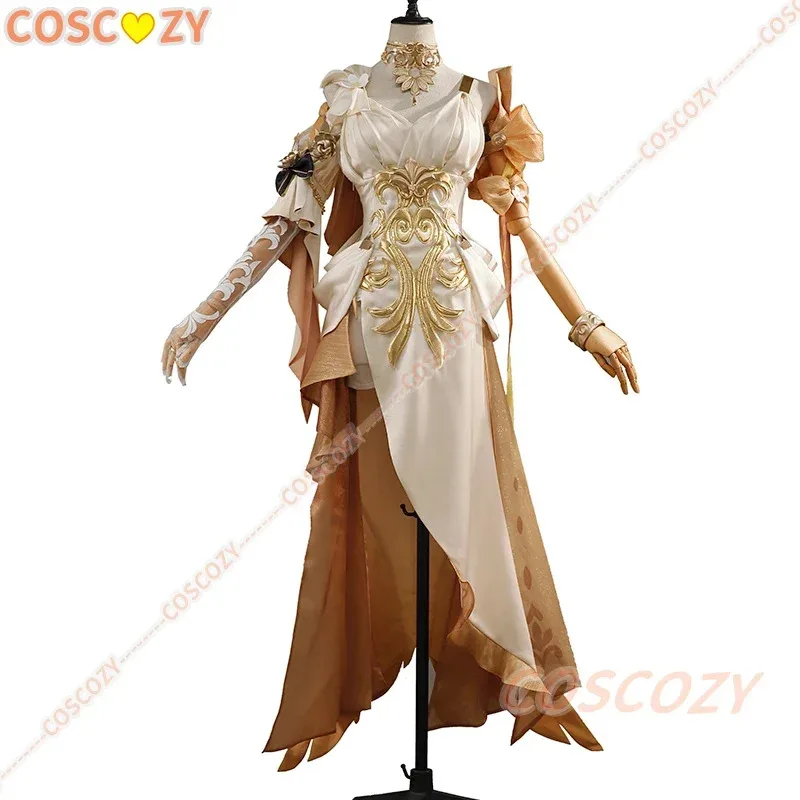 혼카이 스타 레일 아글레아 코스프레 의상 가발 신발 여성 소녀 신상 코스프레 풀세트 카니발 파티 헤어 의상 맞춤 제작