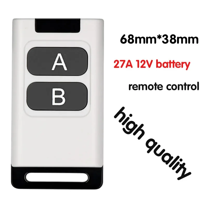 433Mhz RF Universal Remote Control 1/2/4 Buttons Remotes 1527 Learning Code Transmitter for Light Garage Door motor Controller