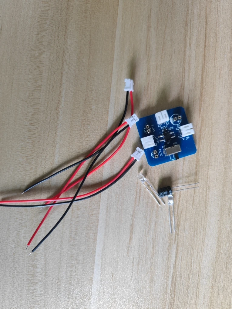 One Input, 3 Outputs, Capacitor Charging Small Board, with Led, Capacitor Terminal Wire