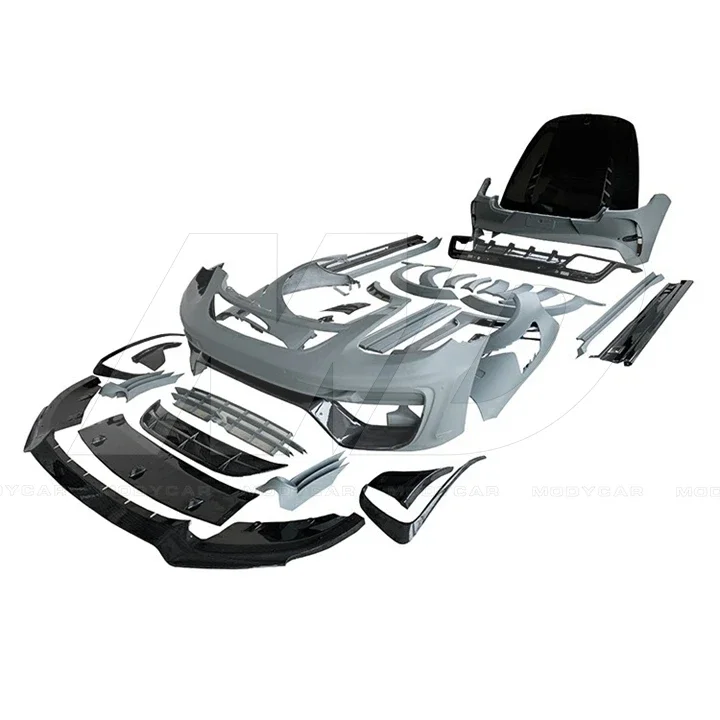 Ma Style Half Carbon Fiber Body kits For 2017-2019  971