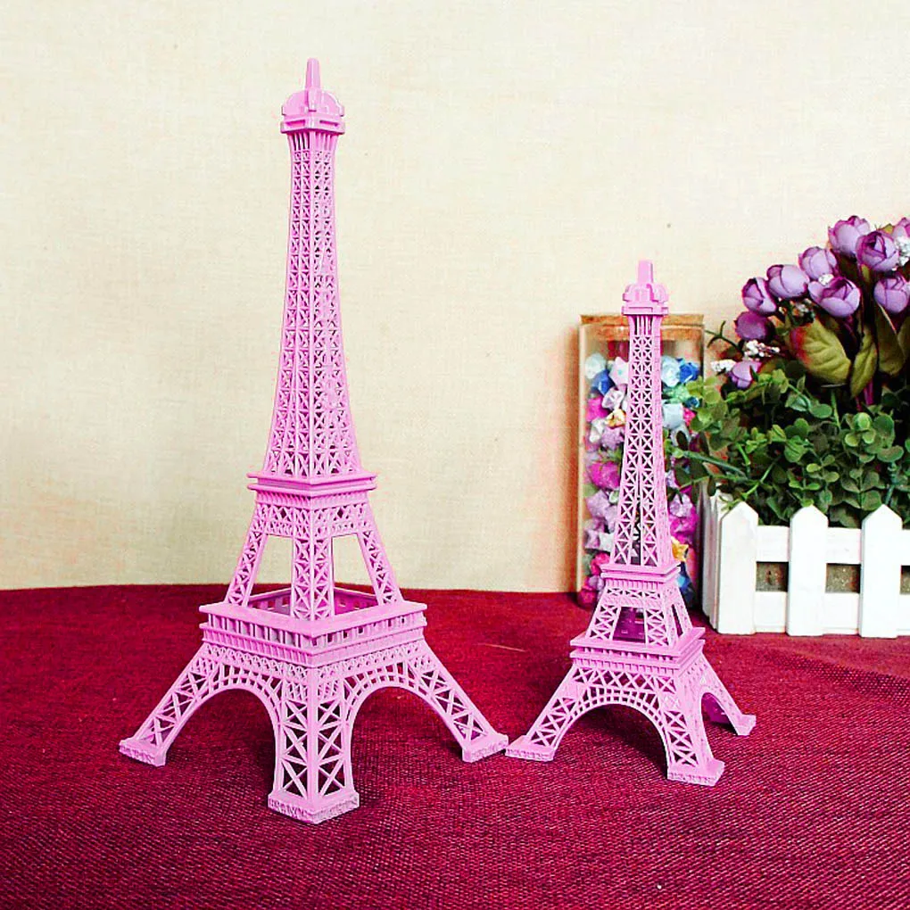 New Colorful France Paris Eiffel Tower Model Home Decoration Metal Model