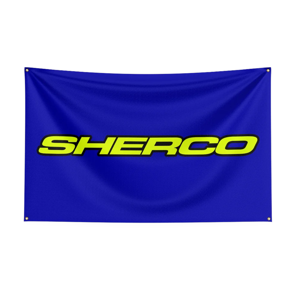 3x5 Ft Shercos Flag Polyester Digital Printed Racing Car Banner Tapestry Curtain For Decor