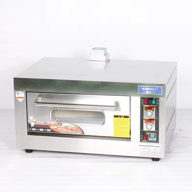 Electric Bread Oven Baking Equipment 3 Deck 6 Tray Complete Baguette Oven Gas Baking Oven for Bakery Home Use and Restaurants