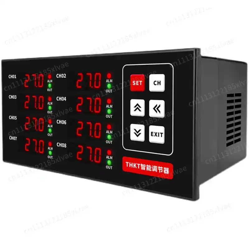 Multi-channel PID Temperature Controller 2/6/8CH High Low Limit Control Industrial Incubator Oven Regulator
