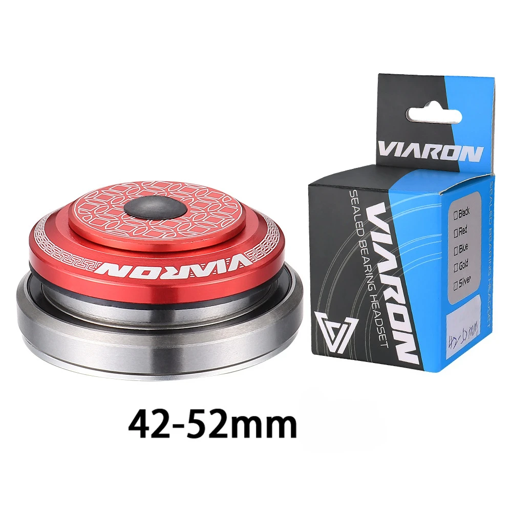 VIARON MTB Fahrrad-Steuersatzlager Rahmenkopfrohr-Zubehör Fahrradteile 34MM Gedichtetes Lager 44MM Halbintegrierte Steuersätze – Detail 14