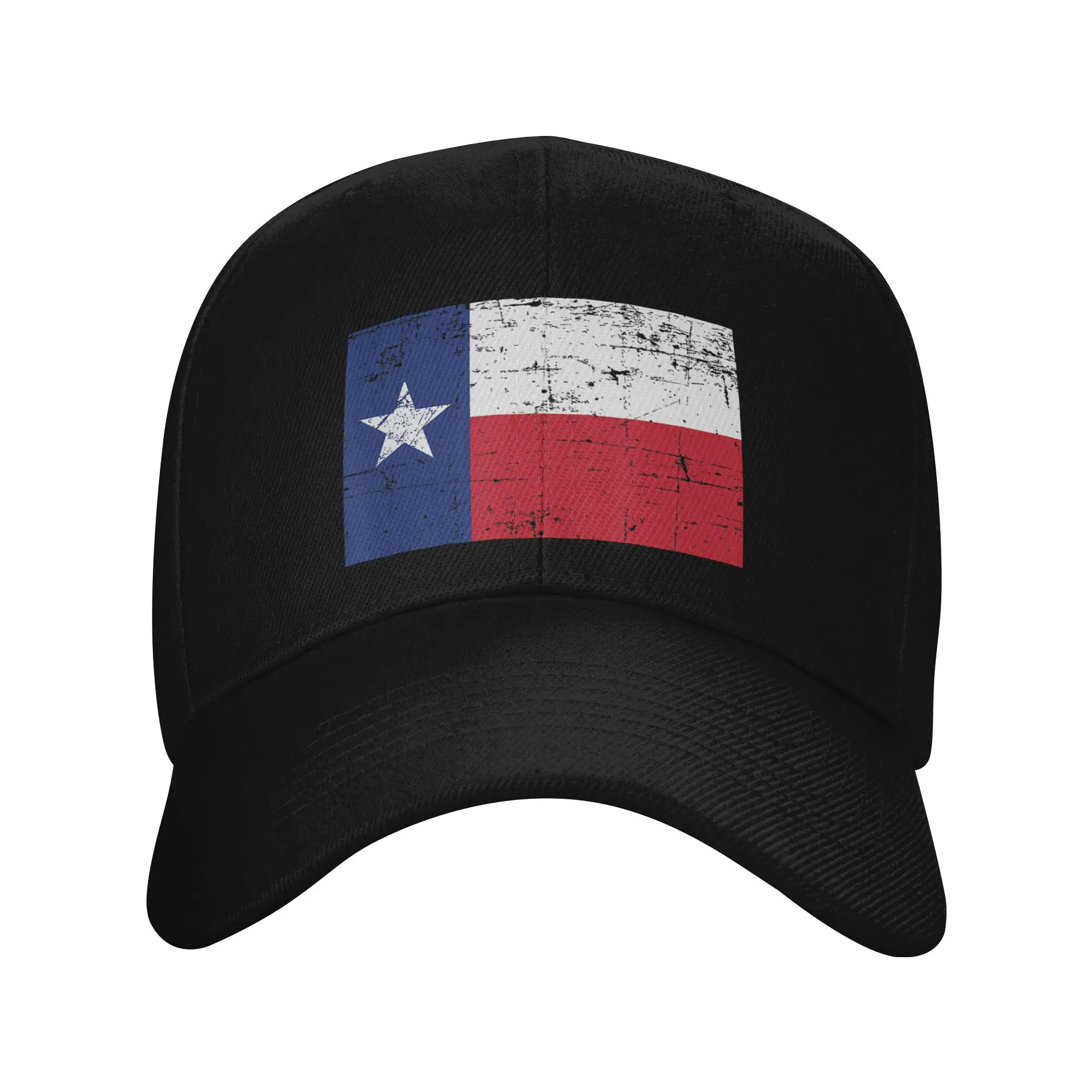 Summer Casual Baseball Cap Texas State Flag Kpop Rock Hip Hop Hats For Female Male Breathable  Fashion Baseball Caps