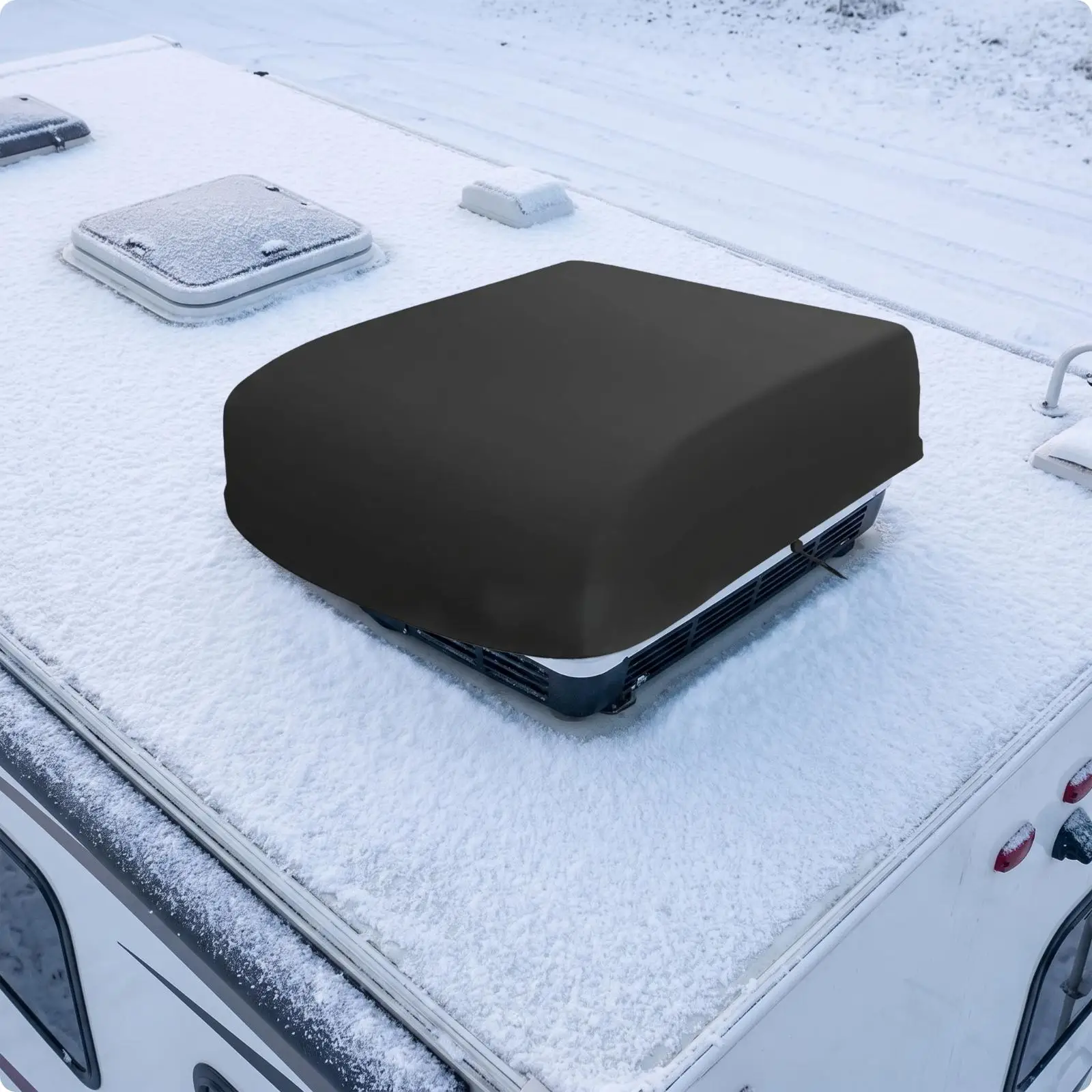 RV Air Conditioner Cover with Drawstring 600D RV Air Conditioner Cover