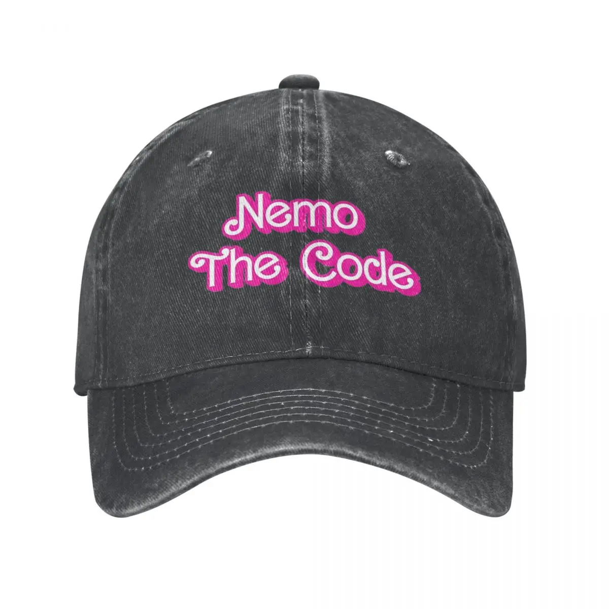 Nemo The Code Song Contest 2024 Baseball Caps Unisex Distressed Cotton Sun Cap Switzerland Winner Unstructured Soft Hats Cap