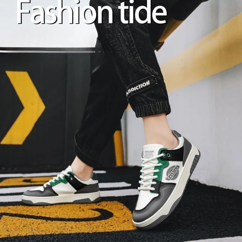 

High Quality Men's Board Shoes Brand Men Casual Shoes Designer Non-slip Wear-resistant Sports Shoe Korean Version Trend Sneakers