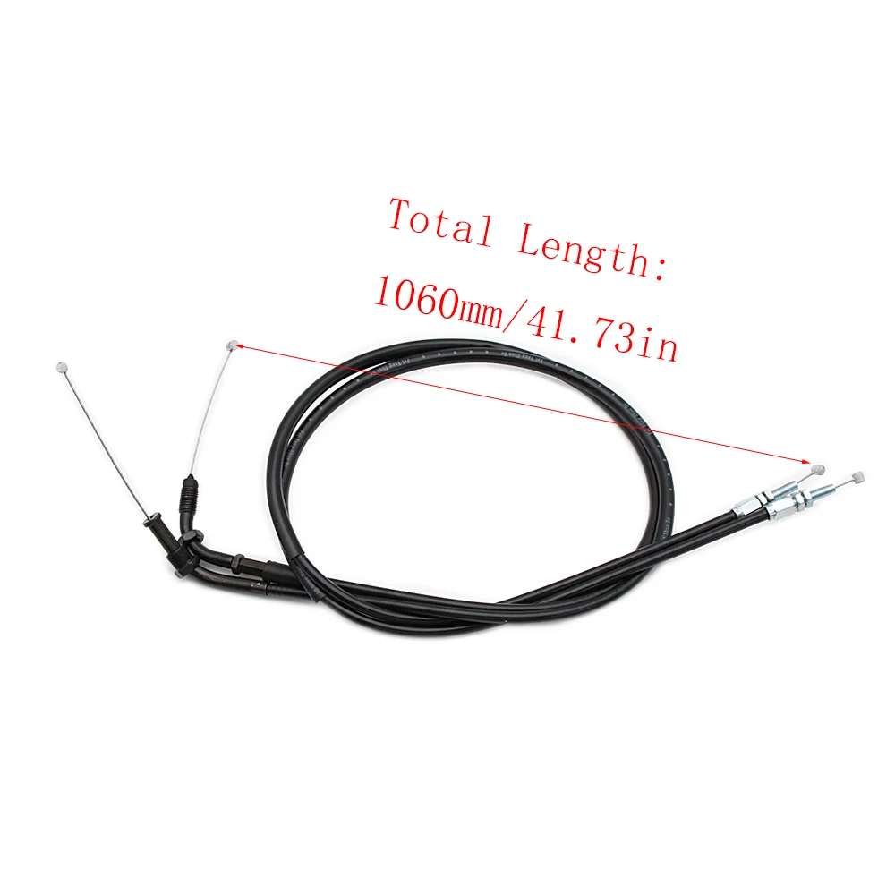 Motorcycle Throttle Cable Accelerator Control Wire Line For Honda AX-1 NX250 1987-1994 17910-KW3-000 17920-KW3-610 17910-KBK-610