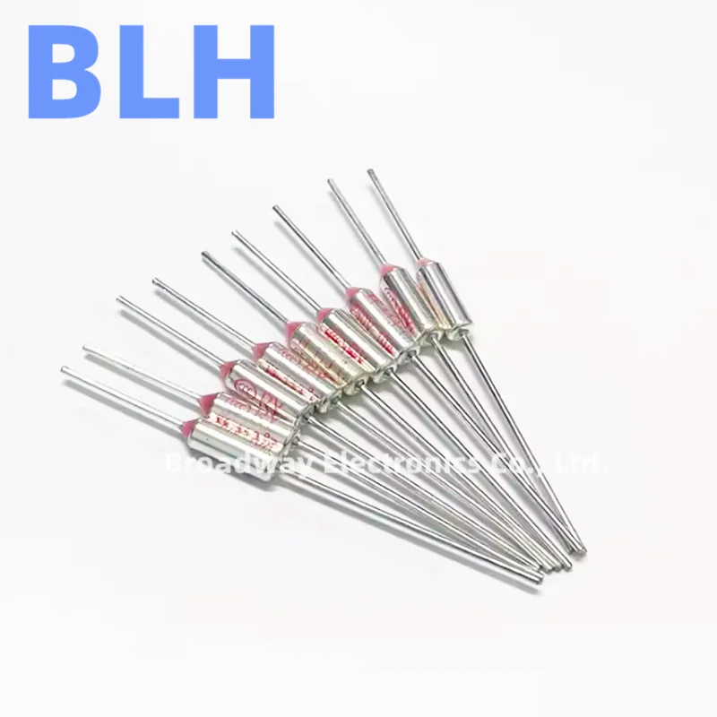 TF الصمامات الحرارية RY ، التحكم في درجة الحرارة ، ترموستات التبديل ، 105 ، 110 ، 113 ، 115 ، 117 ، 120 ، 121 ، 125 ، 126 ، 128 ، 130 ℃ درجة ، 10 قطعة ، 250 فولت ، RY #2