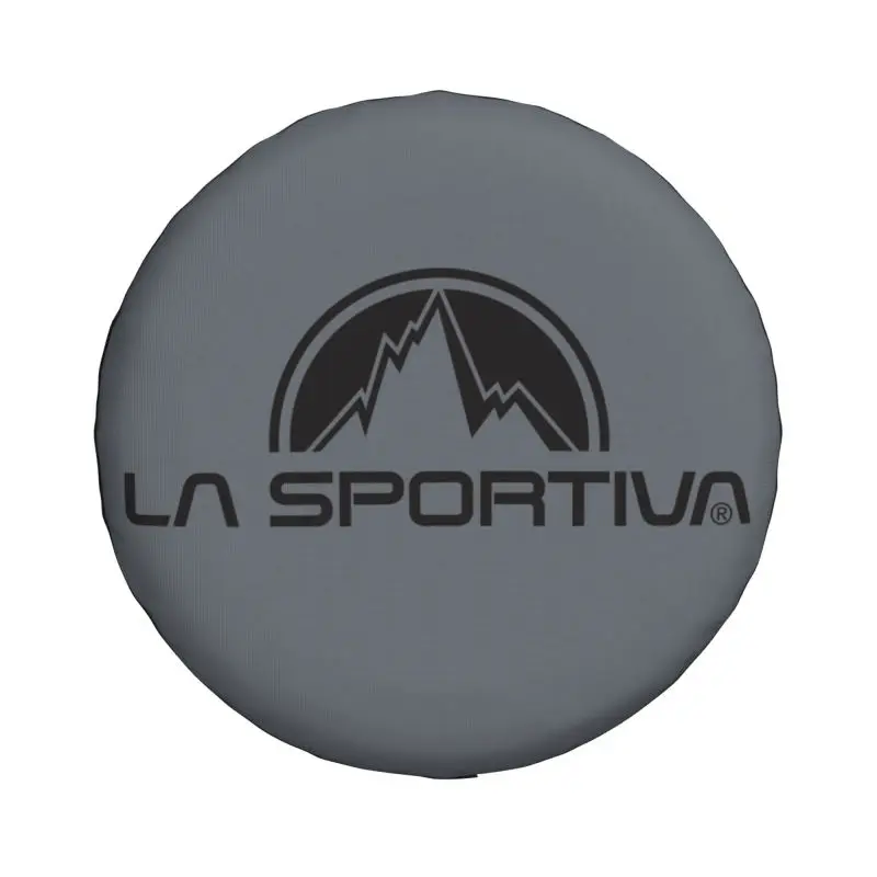 La Sportiva Logo Spare Tire Cover for Toyota Prado Jeep RV SUV Camper Climbing Car Wheel Protector Covers 14