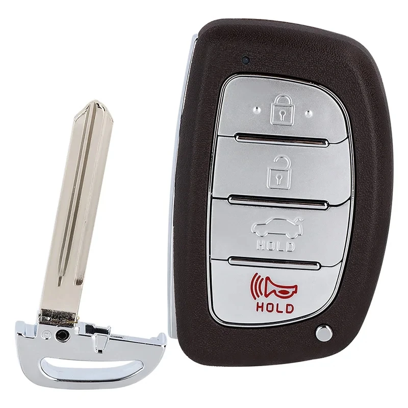 DIYKEY HB20 95440-R1100 4A Chip 433MHz proximidad para Hyundai HB20 2020 2021 2022 2023 4 botones mando a distancia de coche llavero