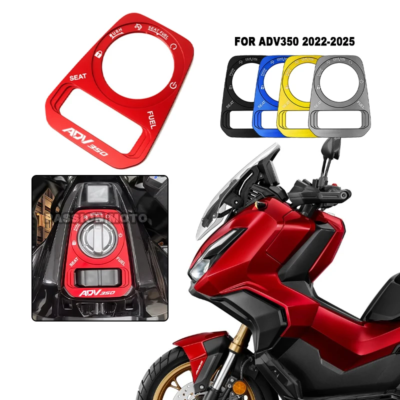 Neue Motorrad-Zündschalterabdeckung Elektrische Türschlossknopf-Schutzabdeckung für HONDA ADV350 ADV 350 ADV350 2022-2025 2024